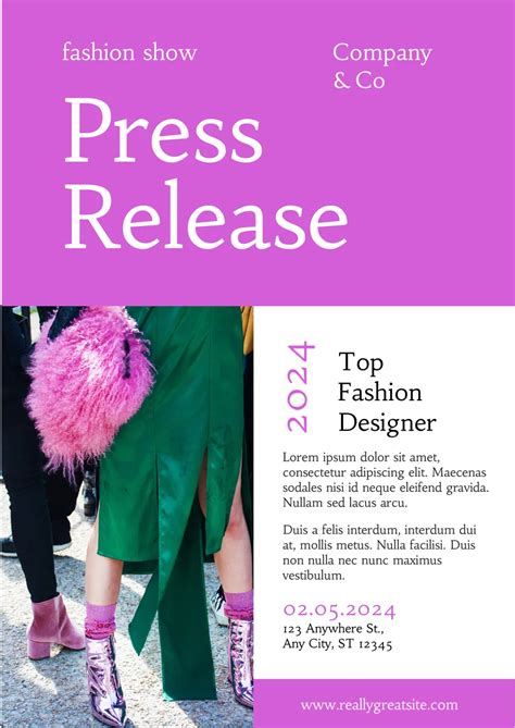 Press Release: Circular Design for Fashion